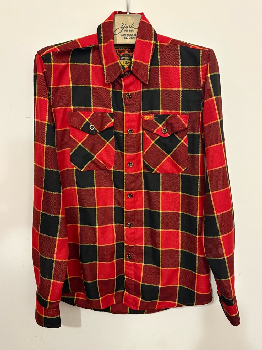 Dixon Men's Leatherneck Flannel Size Small